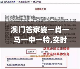 澳门答家婆一肖一马一中一特,实时更新解析说明_SJJ6.19.31快速版