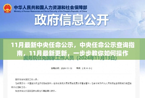 11月最新中央任命公示指南，查询操作详解