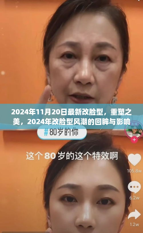 重塑之美，2024年改脸型风潮的回眸与影响