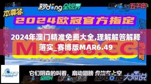 2024年澳门精准免费大全,理解解答解释落实_赛博版MAR6.49