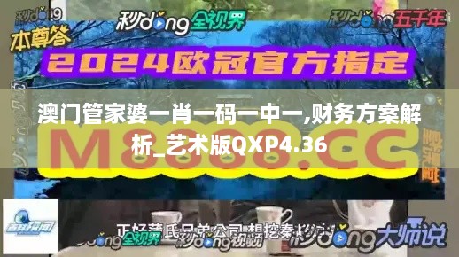 澳门管家婆一肖一码一中一,财务方案解析_艺术版QXP4.36