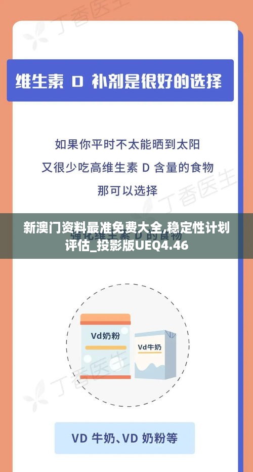 新澳门资料最准免费大全,稳定性计划评估_投影版UEQ4.46
