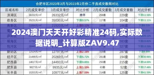 2024澳门天天开好彩精准24码,实际数据说明_计算版ZAV9.47