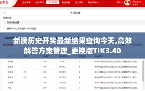 新澳历史开奖最新结果查询今天,高效解答方案管理_更换版TIK3.40