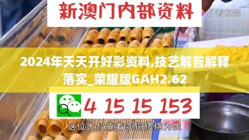 2024年天天开好彩资料,技艺解答解释落实_荣耀版GAH2.62