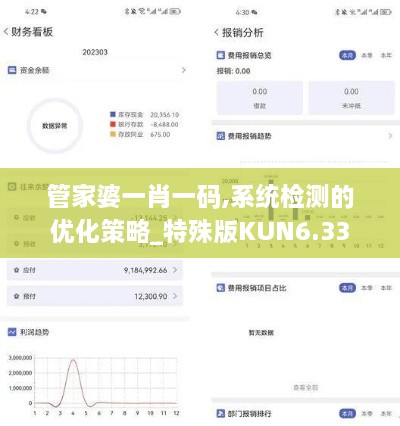 管家婆一肖一码,系统检测的优化策略_特殊版KUN6.33