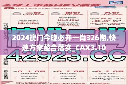 2024澳门今晚必开一肖326期,快速方案整合落实_CAX3.10