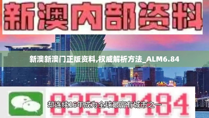 新澳新澳门正版资料,权威解析方法_ALM6.84