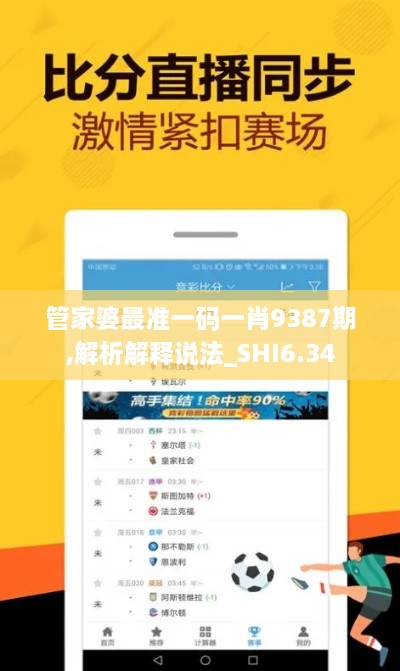 管家婆最准一码一肖9387期,解析解释说法_SHI6.34