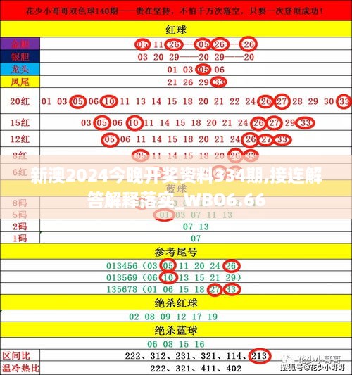 新澳2024今晚开奖资料334期,接连解答解释落实_WBO6.66