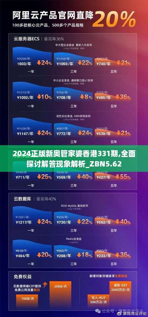 2024正版新奥管家婆香港331期,全面探讨解答现象解析_ZBN5.62