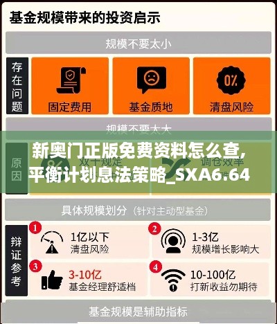 新奥门正版免费资料怎么查,平衡计划息法策略_SXA6.64