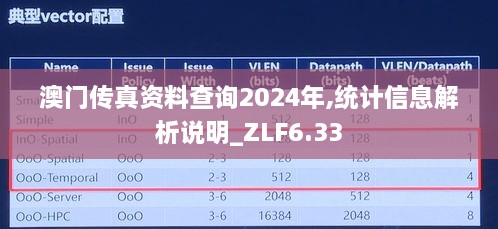 澳门传真资料查询2024年,统计信息解析说明_ZLF6.33