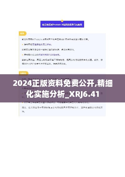 2024正版资料免费公开,精细化实施分析_XRJ6.41