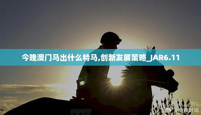 今晚澳门马出什么特马,创新发展策略_JAR6.11