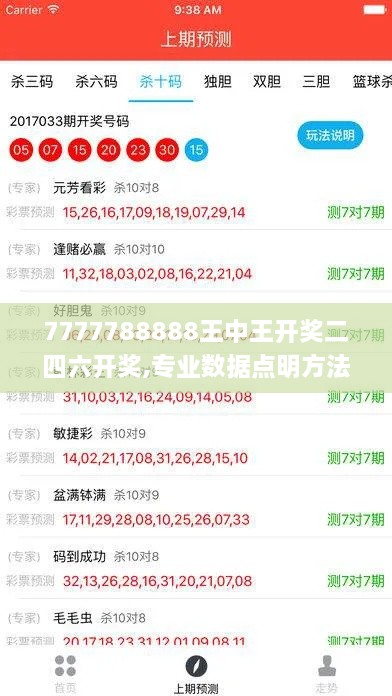 7777788888王中王开奖二四六开奖,专业数据点明方法_UPH6.6