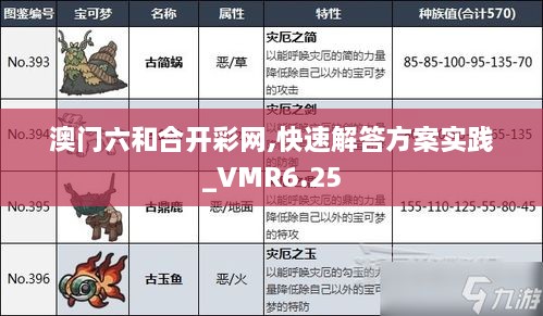 澳门六和合开彩网,快速解答方案实践_VMR6.25