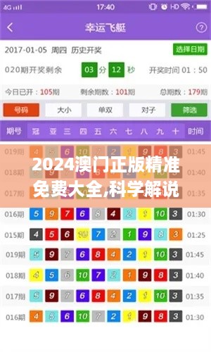 2024澳门正版精准免费大全,科学解说指法律_SOU6.85