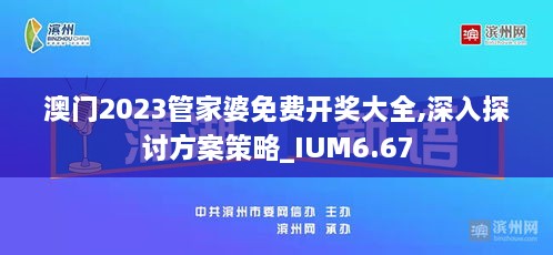 澳门2023管家婆免费开奖大全,深入探讨方案策略_IUM6.67