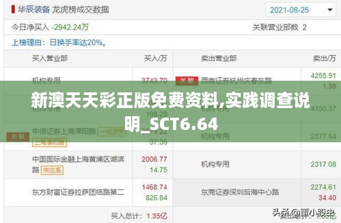 新澳天天彩正版免费资料,实践调查说明_SCT6.64