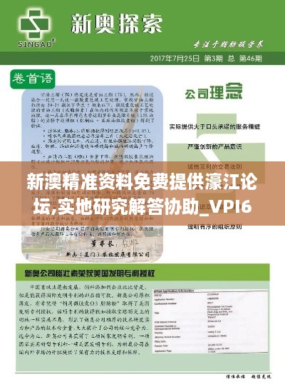 新澳精准资料免费提供濠江论坛,实地研究解答协助_VPI6.58