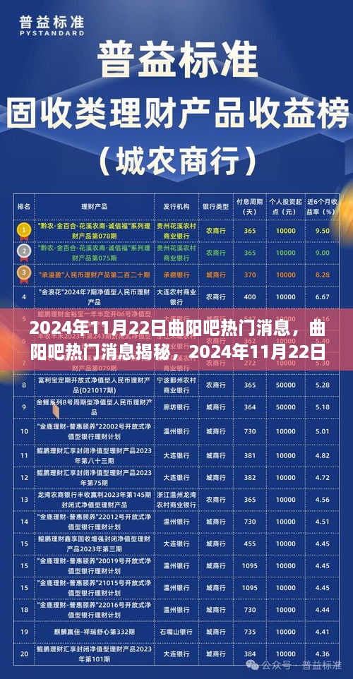 曲阳吧揭秘，2024年11月22日的独特印记