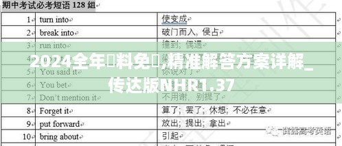 2024全年資料免費,精准解答方案详解_传达版NHR1.37