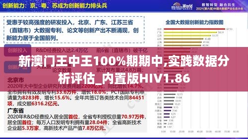 新澳门王中王100%期期中,实践数据分析评估_内置版HIV1.86