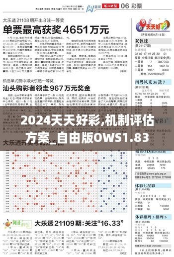 2024天天好彩,机制评估方案_自由版OWS1.83