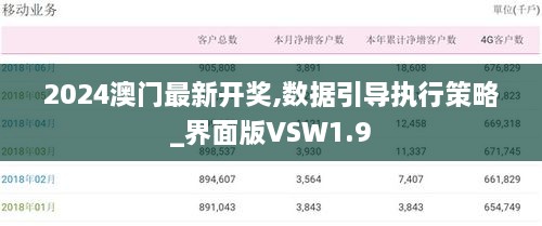 2024澳门最新开奖,数据引导执行策略_界面版VSW1.9