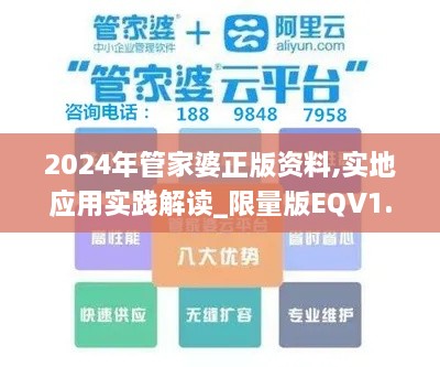 2024年管家婆正版资料,实地应用实践解读_限量版EQV1.88