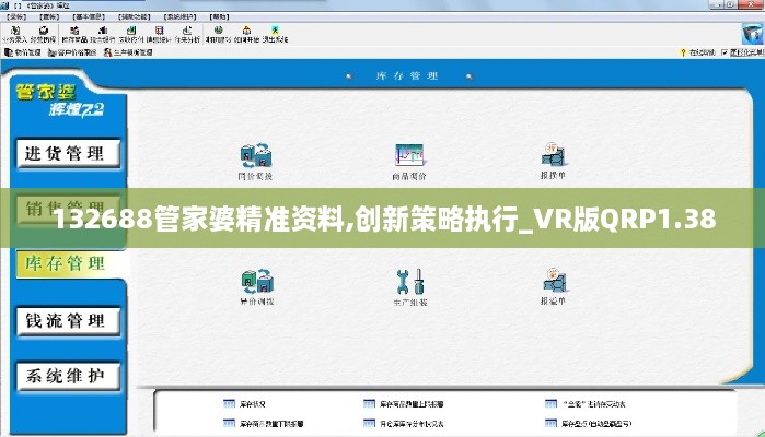 132688管家婆精准资料,创新策略执行_VR版QRP1.38