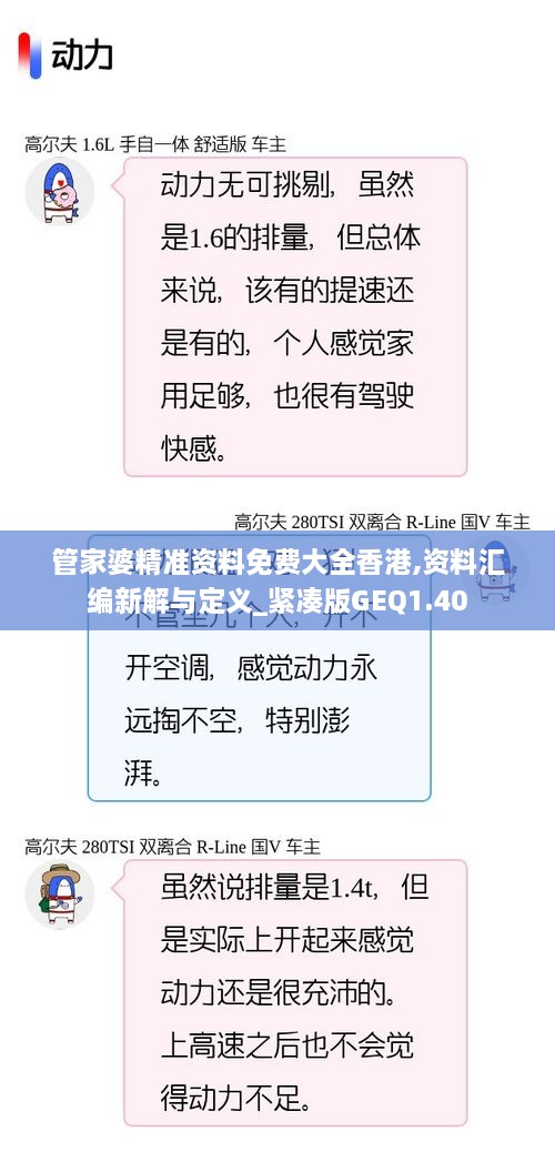 管家婆精准资料免费大全香港,资料汇编新解与定义_紧凑版GEQ1.40