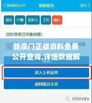 新澳门正版资料免费公开查询,详细数据解读_电信版DIW1.5