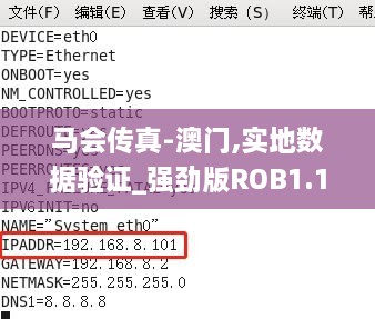 马会传真-澳门,实地数据验证_强劲版ROB1.15