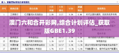 澳门六和合开彩网,综合计划评估_获取版GBE1.39