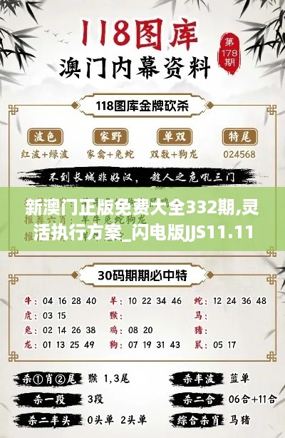 新澳门正版免费大全332期,灵活执行方案_闪电版JJS11.11