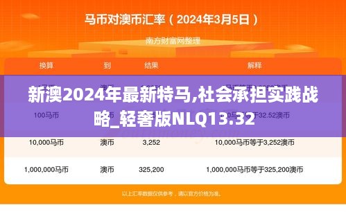 新澳2024年最新特马,社会承担实践战略_轻奢版NLQ13.32