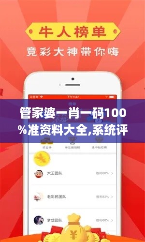 管家婆一肖一码100%准资料大全,系统评估分析_精选版CAU16.75