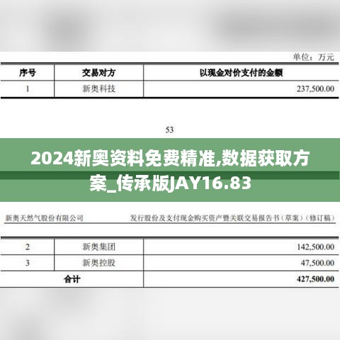 2024新奥资料免费精准,数据获取方案_传承版JAY16.83