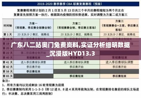 广东八二站奥门兔费资料,实证分析细明数据_沉浸版HYD13.3