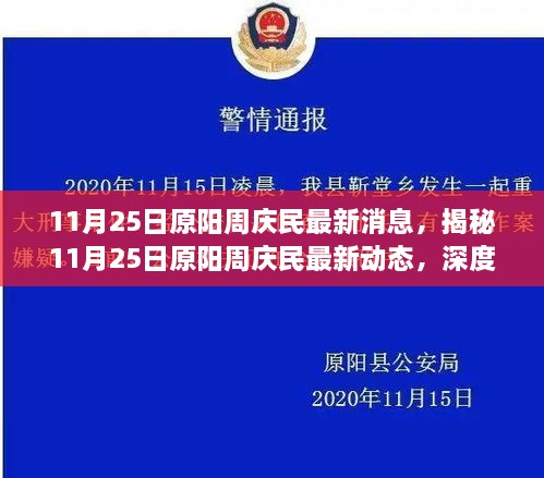 揭秘原阳周庆民最新动态，深度解析与案例分析（最新消息）