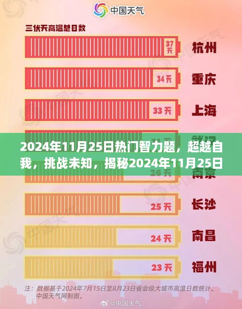 2024年11月25日热门智力题，超越自我，挑战未知，揭秘2024年11月25日热门智力题的智慧之旅