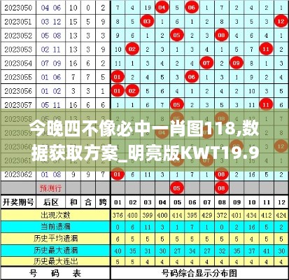 今晚四不像必中一肖图118,数据获取方案_明亮版KWT19.92