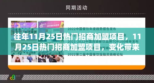 励志之旅，热门招商加盟项目回顾与成就感的自信之路（往年与当下）