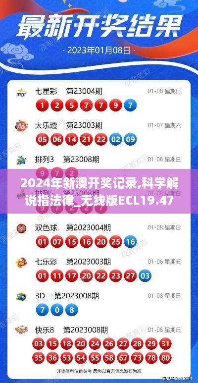 2024年新澳开奖记录,科学解说指法律_无线版ECL19.47