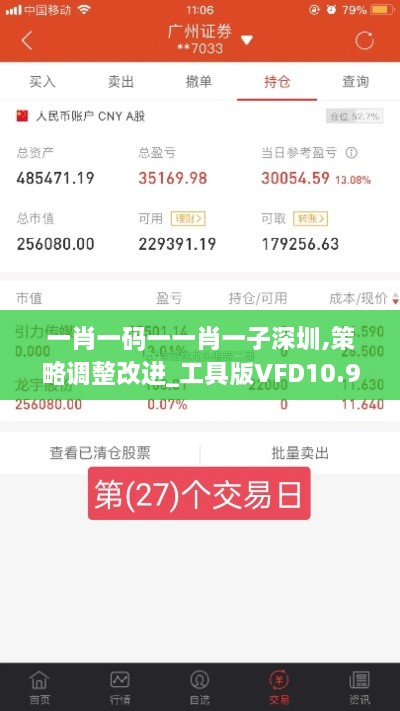 一肖一码一一肖一子深圳,策略调整改进_工具版VFD10.96