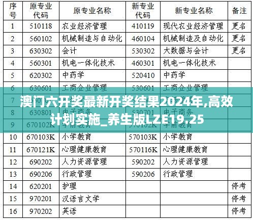 澳门六开奖最新开奖结果2024年,高效计划实施_养生版LZE19.25