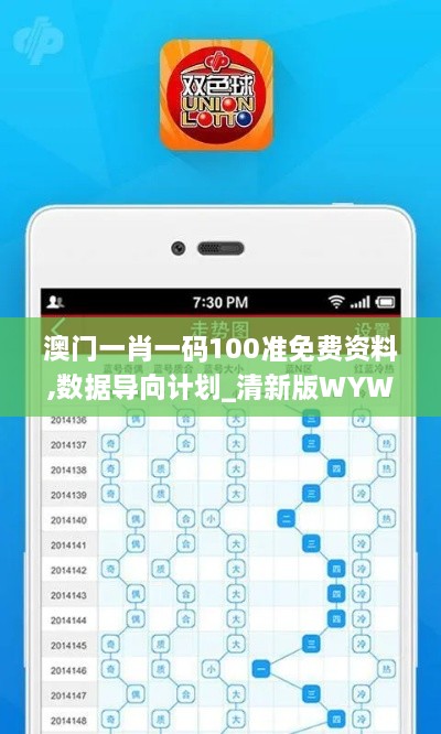 澳门一肖一码100准免费资料,数据导向计划_清新版WYW10.67