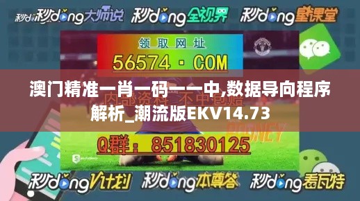 澳门精准一肖一码一一中,数据导向程序解析_潮流版EKV14.73